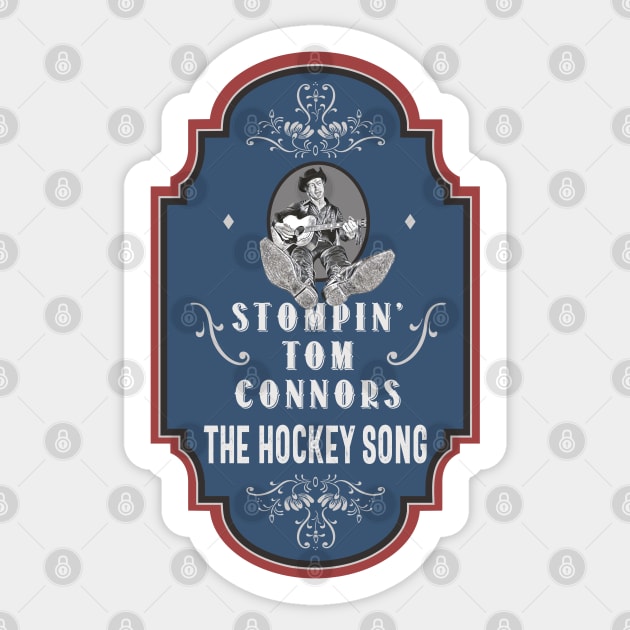 Stompin' Tom Connors Sticker by blackjackdavey